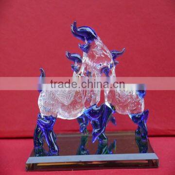 Sheep Family Shaped Crystal Craft photo-5