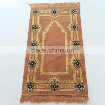 Classic Muslim Pray Mat With Beautiful Design for Wholesale photo-2