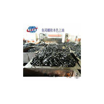 Railway Oval Bolt For Rail System, Customized Design Railway Oval Bolt , Fastening Railway Oval Bolt