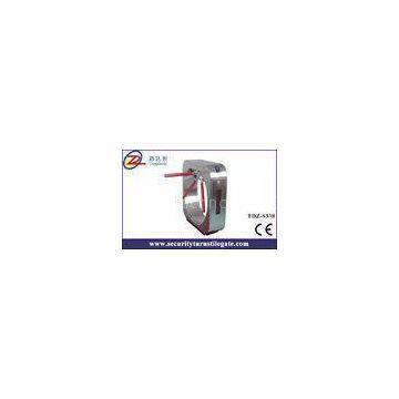 Metal Turnstile Security Products with voice monitoring system for office building , bank