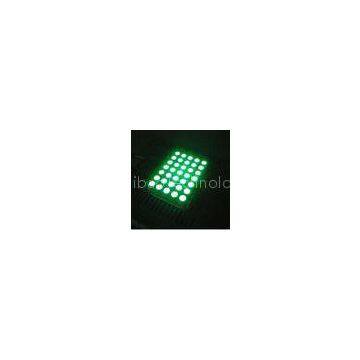 1.26 Inch Pure Green 5 x 7 Dot Matrix Led 3mm Display For Moving Message Signs