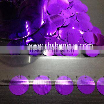 PET Round Shape Loose Sequin for Advertising Drcaoration