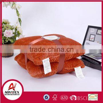 Sell good in US polyester super soft and comfortable puff plush cushion made in china