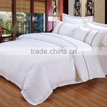 5 Star hotel 100% cotton bedding set bed sheet bedding set China supplier