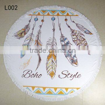 Blue Pineapple l Beach Towel Muti Design Round Table Towel Shawl Yoga Mat Bath Towel Beach Towels/ Beach Towels photo-2