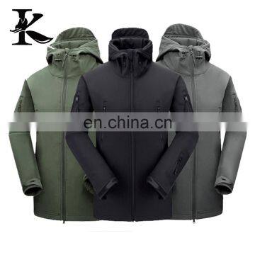 Waterproof hunting apparels Breathable Soft shell jacket