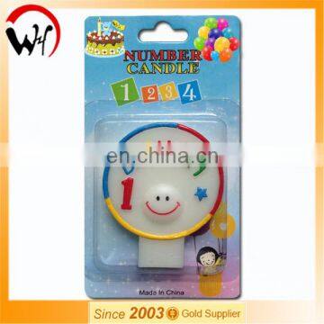 2014 high quality 1st birthday number candle wholesale