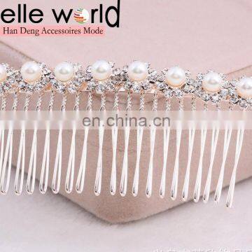 Handmade Women's Pearl Bridal Hair Accessories Hair Comb