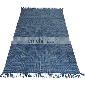 Wholesale Indigo Area Rug Block Print Rug