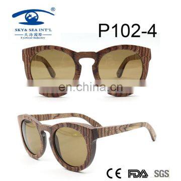 brown lens color candy wood sunglasses