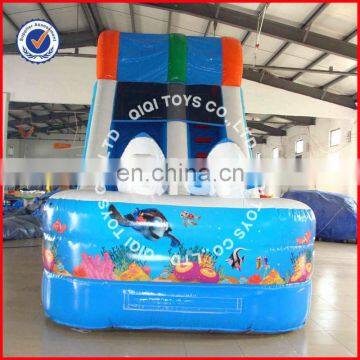 QIQI Inflatable water slide Cheap giant inflatable water slide for adult