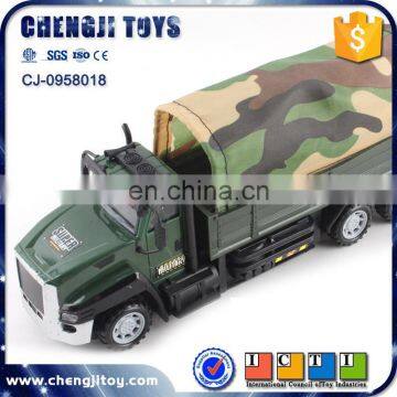 Hot selling plastic military truck car toy friction toy vehicle for sale