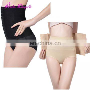 Drop Ship Abdomen Custom Service Control 4 Steel Boned Sliming Waist Trainer Belt photo-5