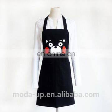 An apron printed the pattern of Kumamon