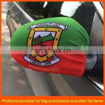 car wing mirror flag sock with custom logo