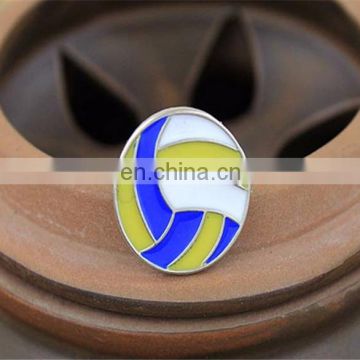 customized volleyball enamel pin manufacturers china