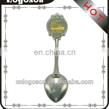 tourist gift custom home decor denmark souvenir metal spoon