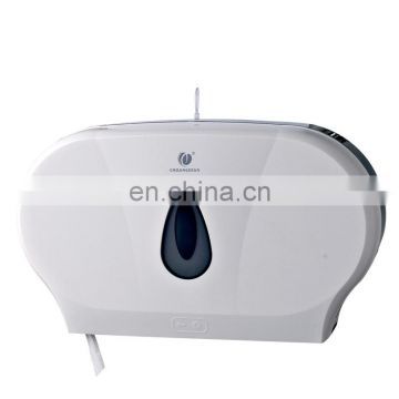 high quality jumbo twin tissue roll dispenser for toliet CD-8012A