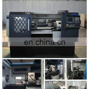 CK6140 Siemens 828 Price Alloy Wheel Making Cnc Lathe Machine photo-3