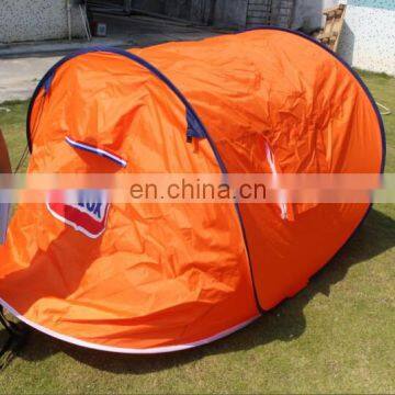 outdoor folding 1 person waterproof spring steel wire pop up tent