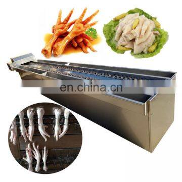 Automatic chicken duck feet paw cutter