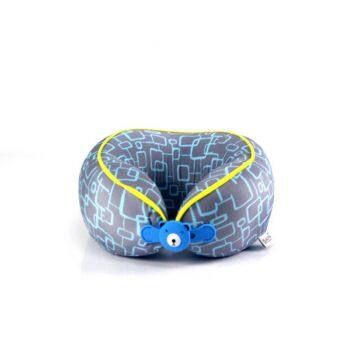 Hot selling on amazon memory foam travel neck pillow gold supplier