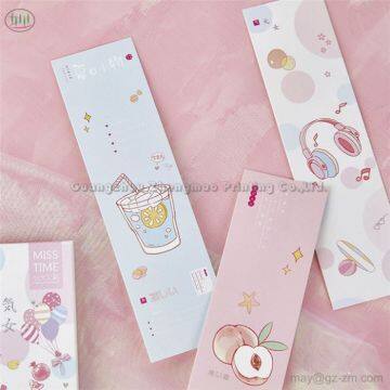 Aroma Creative Cartoon Paper Bookmarks Cute Student Gifts Learning Stationery