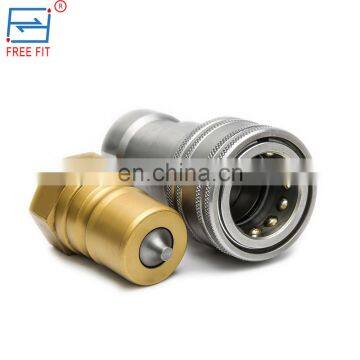 High performance close type hydraulic quick coupling steel quick coupler