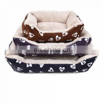 Manufacture Sale Customized Furry Pet Dog Bed