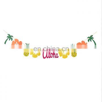 Felt Party Decoration Bunting Flag photo-3