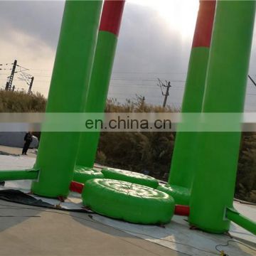 Commercial Movable Air Frame Post Inflatable Bungee Jump for Sport Parks photo-5