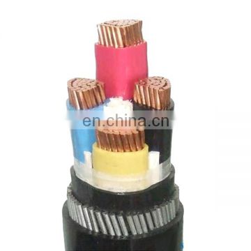 YJV32-0.6/1kV 3x2.5mm2 Color code: Red(L), Light blue(N), Yellow/green Cable