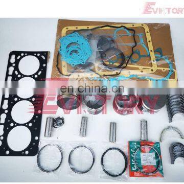 for Bobcat Excavator Turbo V3600 V3600t Head Gasket + Piston+ Ring + Bearing photo-2