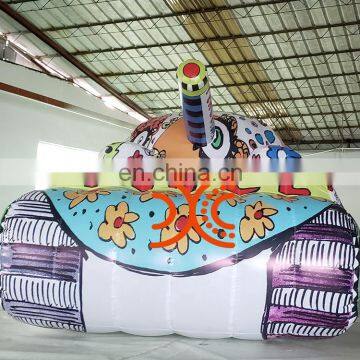 Inflatable Tank Bunker Outdoor Inflatable Paintball Target Shooting photo-2