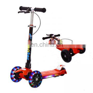 Best Quality PP Kids Scooter/Cheap Price Three Wheel Children Scooter/Baby Kids Toy Kick Scooter With Brake