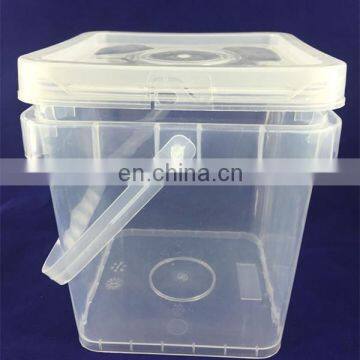 Cheap square Plastic pail/bucket/barrel,plastic bucket all of size