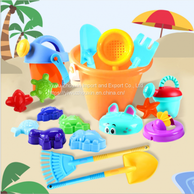 Beach toy bucket combination