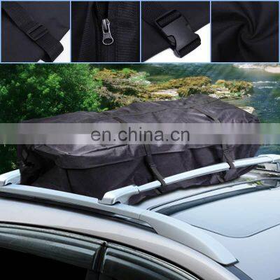 Universal Car Roof Top Bag  Roof Top Bag  Rack Cargo Carrier Luggage Storage Travel Waterproof  SUV Van for Cars Styling