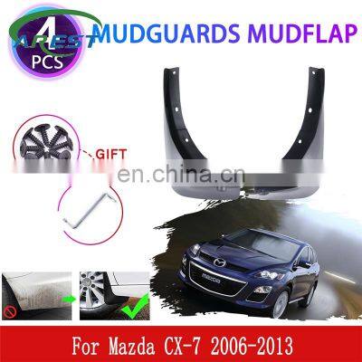 4x for Mazda CX-7 CX7 CX 7 2006~2013 Mudguards Mudflaps Fender Mud Flap Splash Mud Guards Protect Car Accessories 2008 2009 2010
