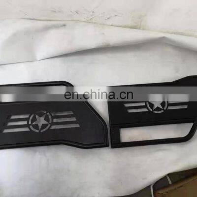 JK 4Dr 4 Tube Doors Military Star Doors With Mirror for Jeep Wrangler JK photo-2