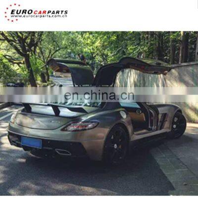 SLS body kits for SLS-CLASS W197 to Mis style w197 body kits FRP with carbon fiber material body kits