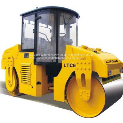 6tons LTC6 LTC6D  Double drum vibratory and oscillating roller