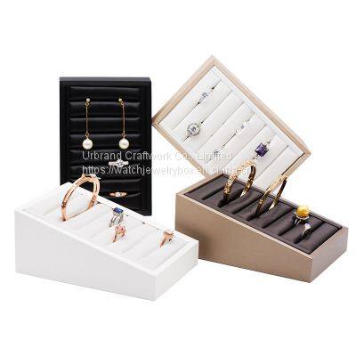 Customization jewelry display props ring display stand fixed silver bracelet earring shelf jewelry display tray