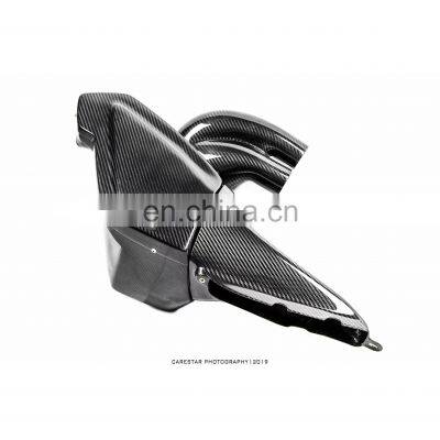 Manufacturer Hot Sale Dry Carbon Fiber Air Intake Car Kit OEM For AUDI S6, RS6