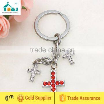 Hot Sale Fashion Cross Keychain
