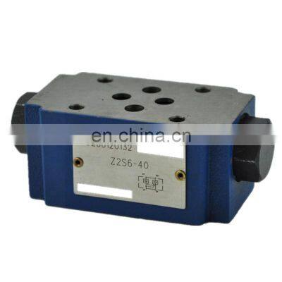 Rexroth Z1S Z1S10-B05/P05/TA05 Z1S6-P05/T05 Series Hydraulic Stacked One-way Valves Z1S6T05-4X/V