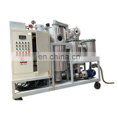 Stainless Steel Vacuum Edible Oil Deodorizing Unit Frying Oil Recycling Machine