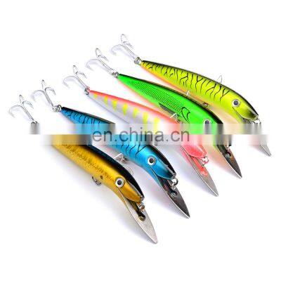 Brand lure bait topmouth Culter hard bait5Color lure with gift accessories shrimp  jerkbait  minnow 50g