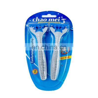The latest manual hair removal knife three blades best price shaving knife
