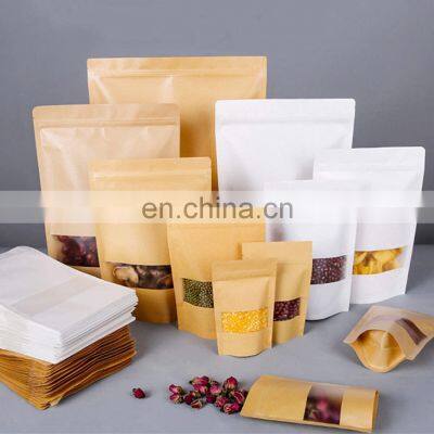Manufacturer Well Made Different Capacities Kraft Paper Bag With Window photo-3
